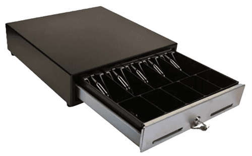 Cash Drawer with RJ11 Printer Connection Cable for POS